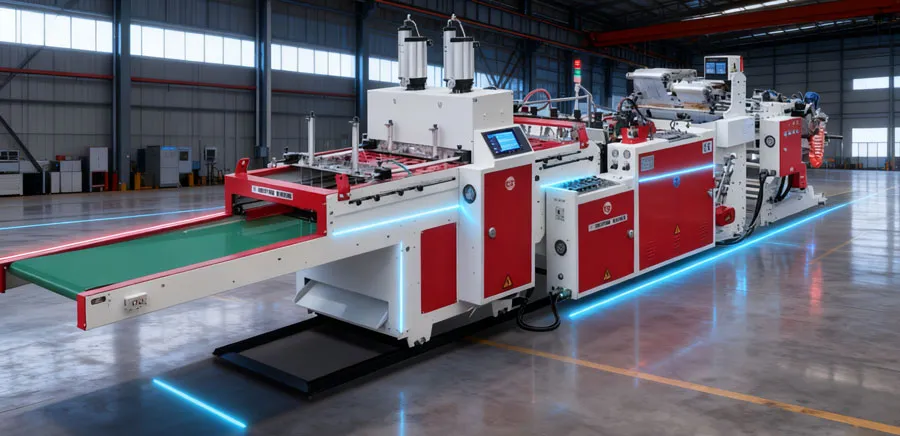 plastic shopping bag making machine