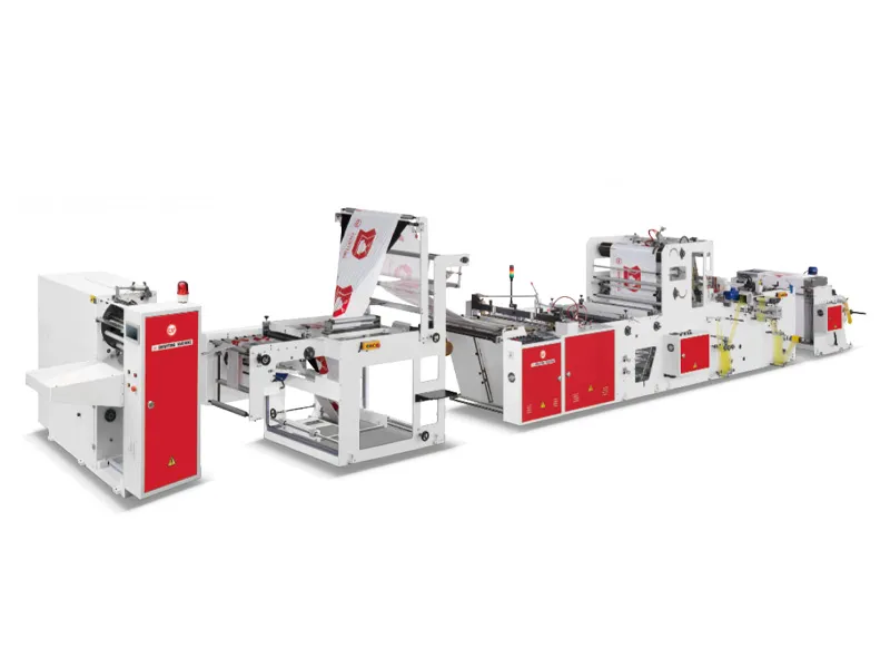 /roll garbage bag making machine