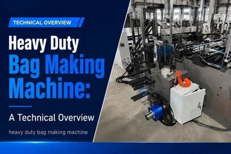heavy duty bag making machine illustration